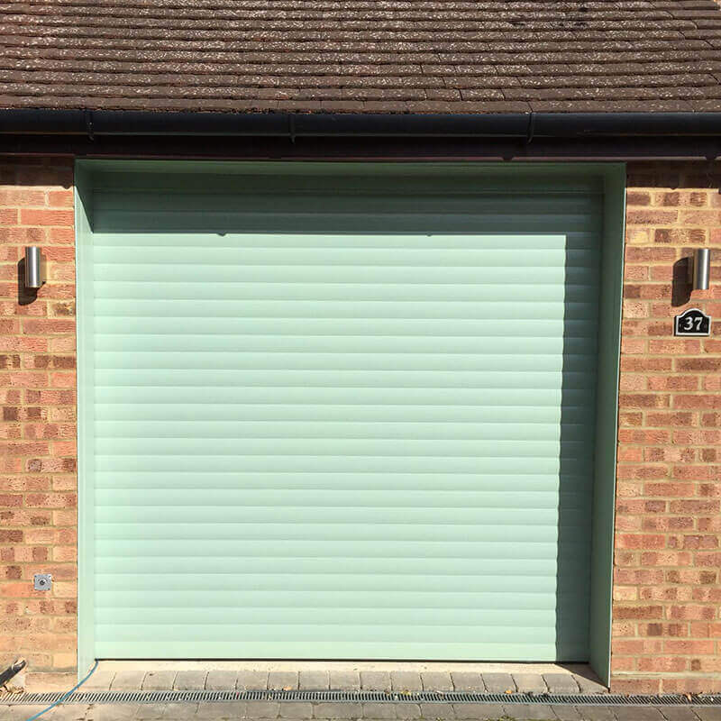 Aluminium double skinned insulated roller garage doors